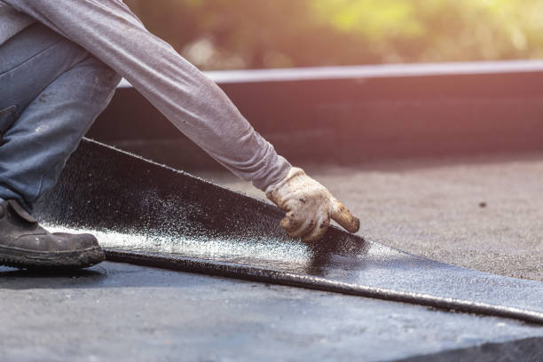 Professional Crawl Space Encapsulation technician working in Harrington Park, NJ
